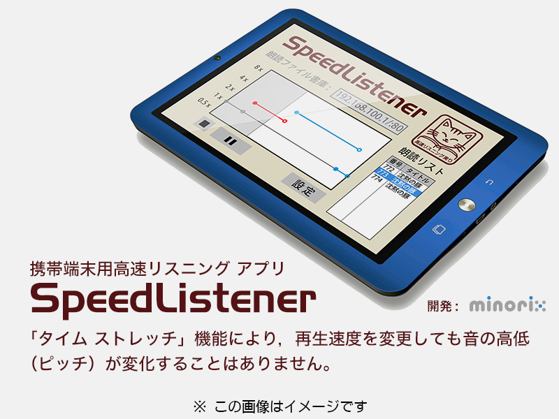 高速リスニングソフトのイメージ